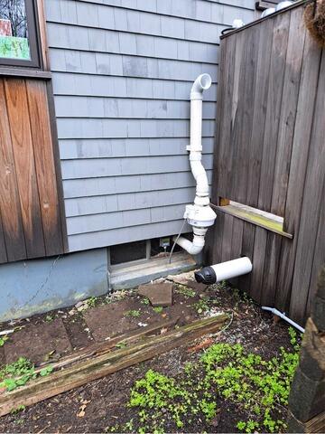 Radon Mitigation in Cape Elizabeth, ME 04107 - After Photo