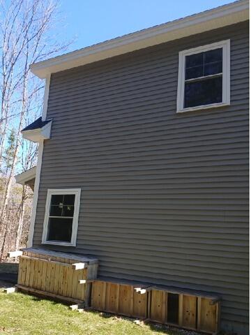 Radon Mitigation in New Gloucester, ME 04260 - Before Photo