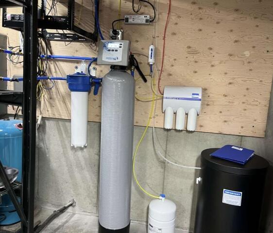 Replumb Sink Drain and Water System install in Livermore Falls, ME - After Photo
