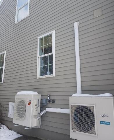 Before & After - Radon Mitigation Installation | Portland, Maine - Before Photo