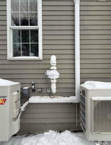 Before & After - Radon Mitigation Installation | Portland, Maine - After Photo