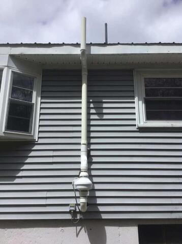From Elevated Radon to 1.1 pCi/L: Excellent Results in Scarborough, ME - After Photo