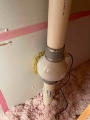 Activating Passive Radon System in Windham, ME