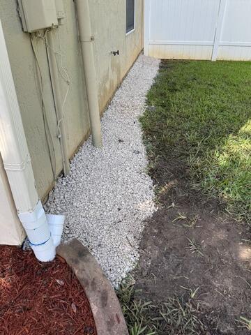 Slab Foundation Protected from Water Intrusion in St. Augustine, FL - After Photo