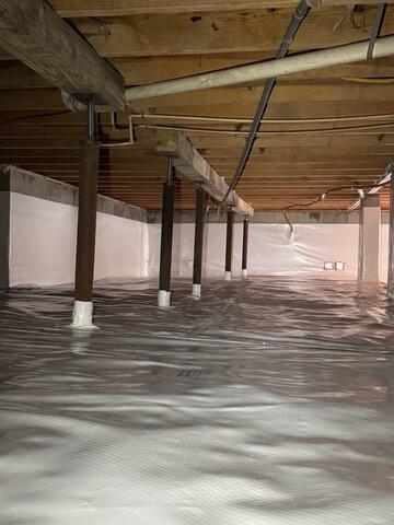 From Damaged to Dry: Crawlspace Assessment and Upgrade for New Homeowners in Fernandina Beach - After Photo