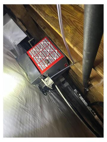 Crawl Space Encapsulation & Dehumidifier Installation in Middleburg, FL