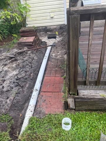 Yard Drainage and Sinking Soil Repair - Orange Park, FL