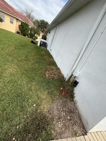 Helical Pier Installation to Stabilize a Settling Foundation in Palm Coast, FL