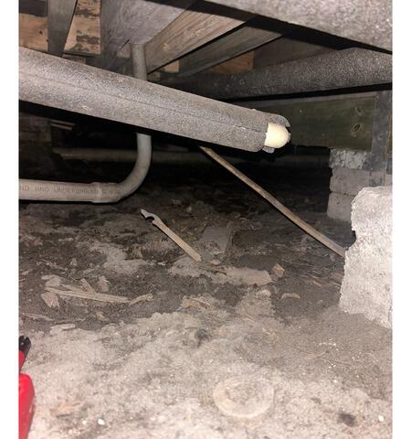 Moisture-Controlled Crawl Space Upgrade | Fernandina Beach, FL - Before Photo