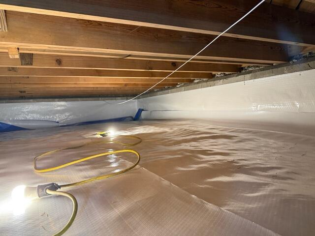 Crawl Space Encapsulation for Moisture Control | Jacksonville, FL - After Photo