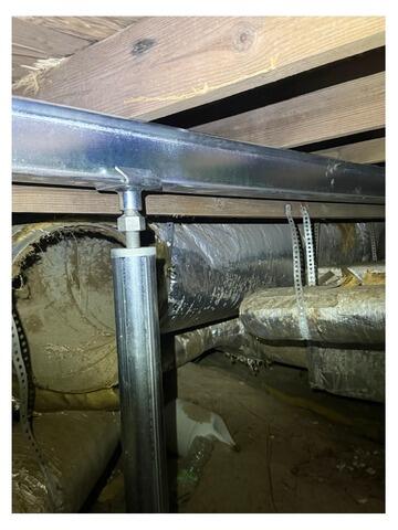 Restoring Floor Support with Crawl Space Support Jacks | Fernandina Beach, FL - After Photo