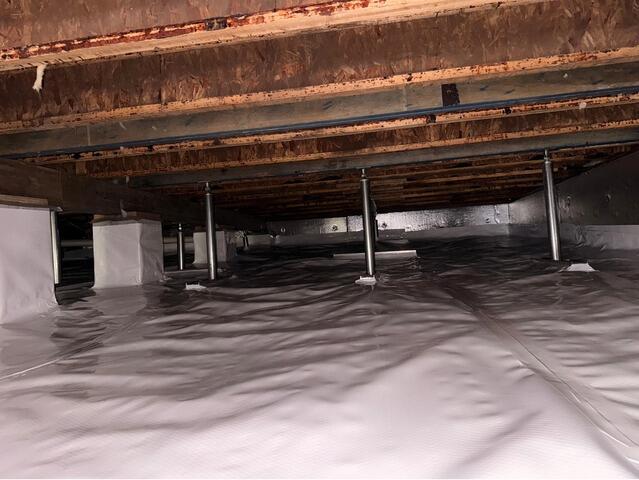 Crawl Space Encapsulation & SmartJack Support Installation in Middleburg, FL - After Photo