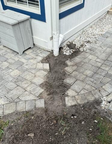 Exterior Drainage System Installation Protects Home from Water Intrusion in Jacksonville, FL