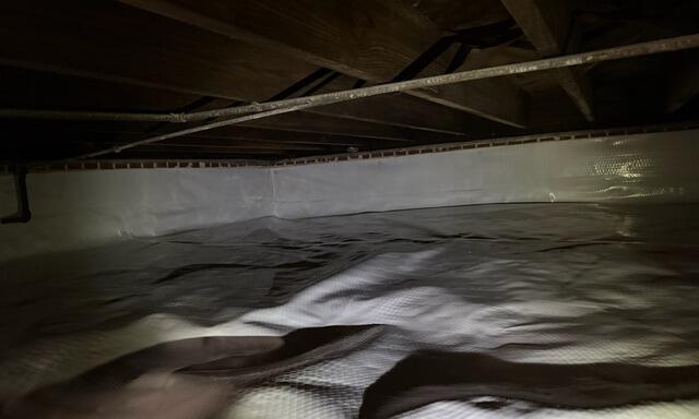 Crawl Space Encapsulation Protects Jacksonville Home from Moisture Damage - After Photo