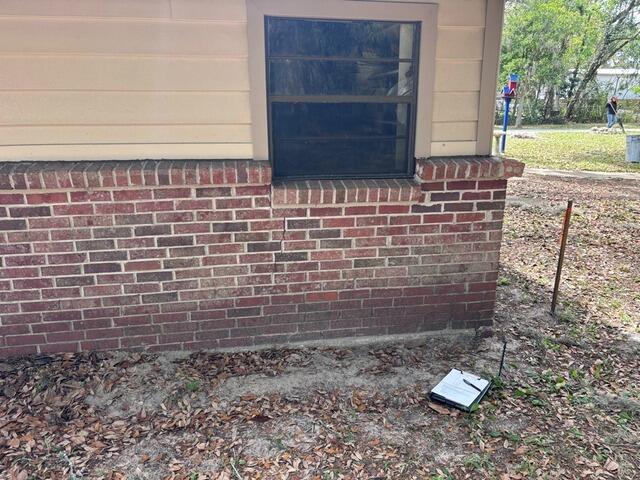 Helical Piers Stabilize Settling Foundation in Fleming Island, FL - After Photo