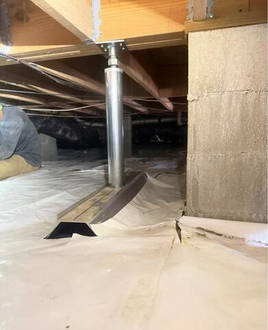 Crawl Space Support & Moisture Protection in Bryceville, FL - After Photo
