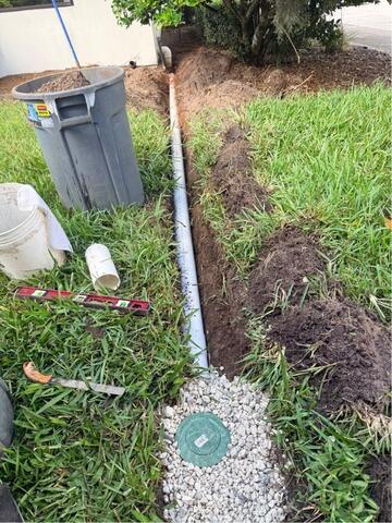 Exterior Waterproofing Installation in Jacksonville, FL - Before Photo