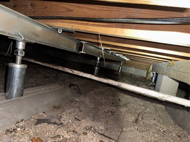 SmartJack Crawl Space Support Installation in St. Augustine, FL - After Photo