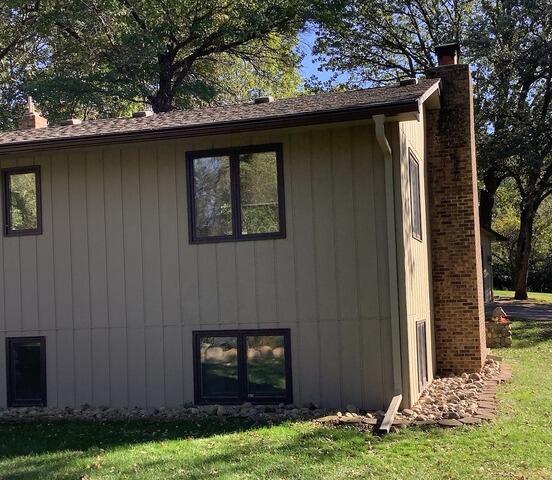 Gutter Shutter Project in Spicer MN