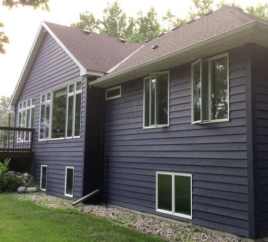 Gutter Project in Outing MN