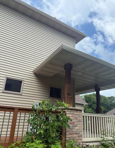 St. Joseph gutter cleaning - Before Photo