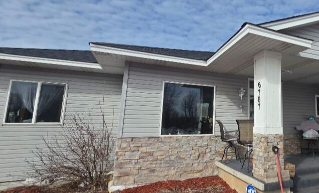 Gutter Project in Elk River - Before Photo