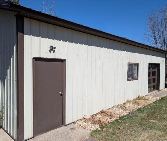 K style gutter project in Avon - Before Photo