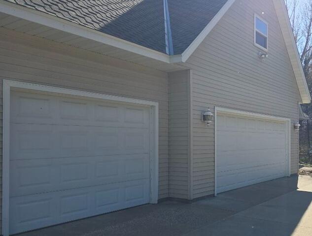 Gutter Shutter in St. Joe - Before Photo