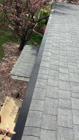 Gutter Cleaning and Raindrop in Marshall - After Photo