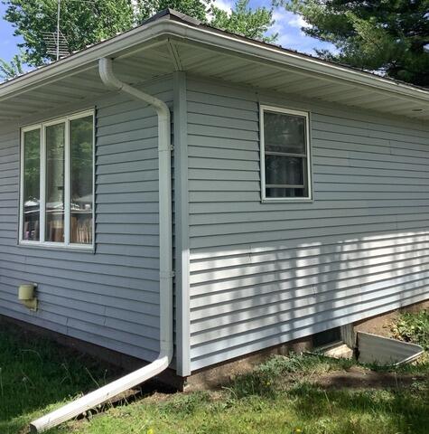 Gutter Shutter in Pipestone - After Photo