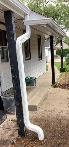 K style Gutter Installation - After Photo