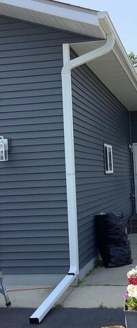 Color Changing K Style Gutter Installation