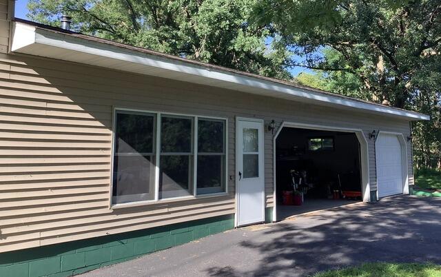 Gutter Shutter Installation in New London - Before Photo
