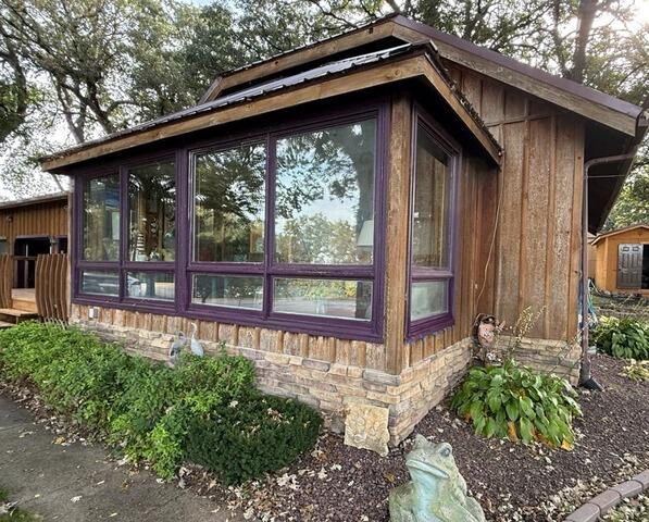 New Gutters in Spirit Lake