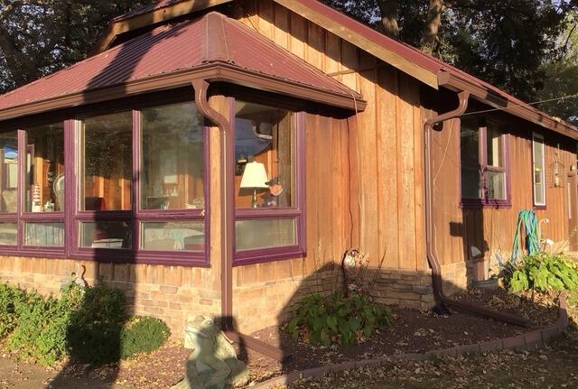 New Gutters in Spirit Lake