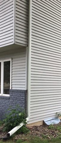 Gutter Shutter in Tea - After Photo