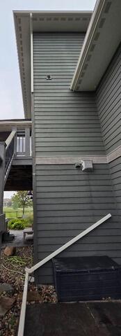 Storm damage repair in Sioux Falls - Before Photo