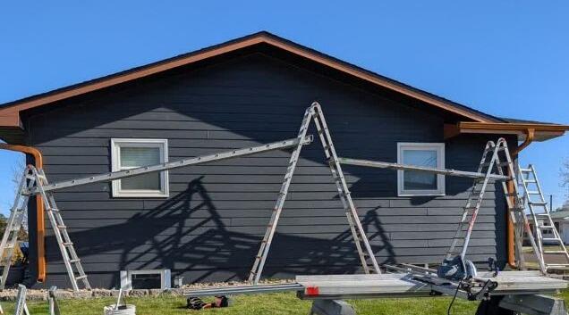 Salem Copper Penny Fascia and Gutter Upgrade