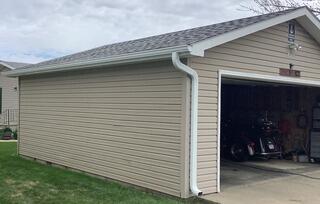 K style gutter project in Sioux Falls