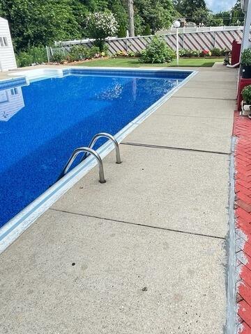 PolyLevel and NexusPro Installation in Lake Grove, NY - Before Photo