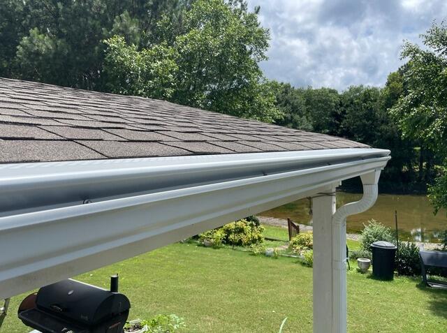 Replacement Gutter System in Grayson, GA - After Photo