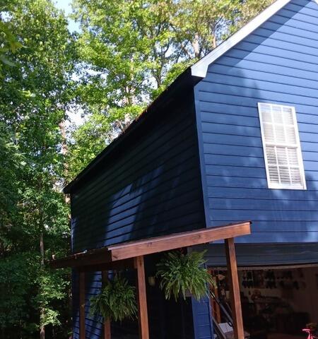 Gutter Guards & Downspouts installed in Dallas, GA - Before Photo
