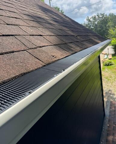 Gutter Guards & Downspouts installed in Dallas, GA - After Photo