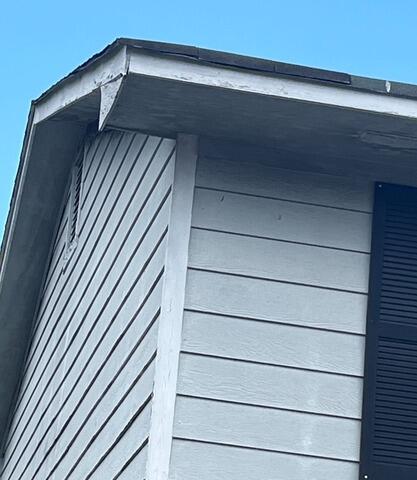 Rain Drop Gutter Guard Installation in Stone Mountain, GA - Before Photo