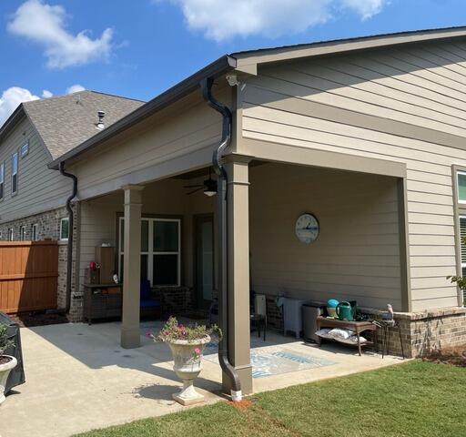 Cumming, GA Gutter and Downspout Extension Installation - After Photo