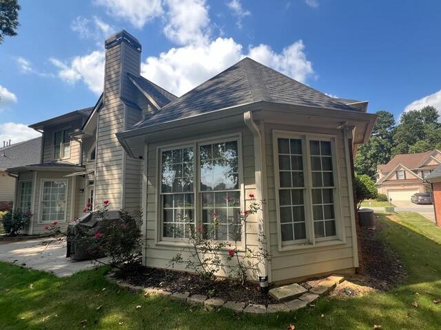 Duluth, GA Gutter System Installed | RainDrop Gutters - Before Photo