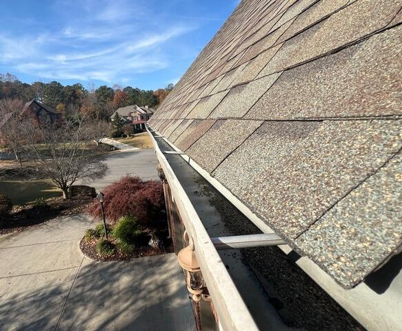 Gutter Shutter HV Installation in Suwanee, GA | Basement Water Damage - Before Photo