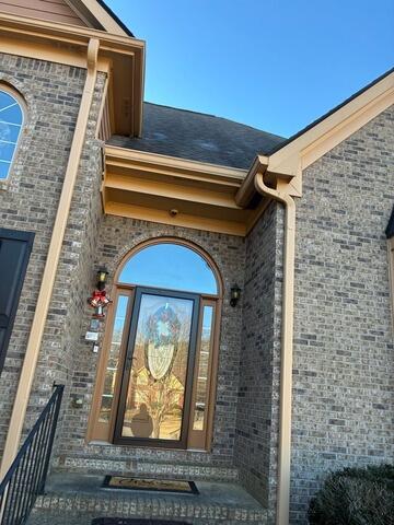 Ellenwood, GA Gutter Transformation & Installation | Gutter Shutter of Greater Atlanta - Before Photo