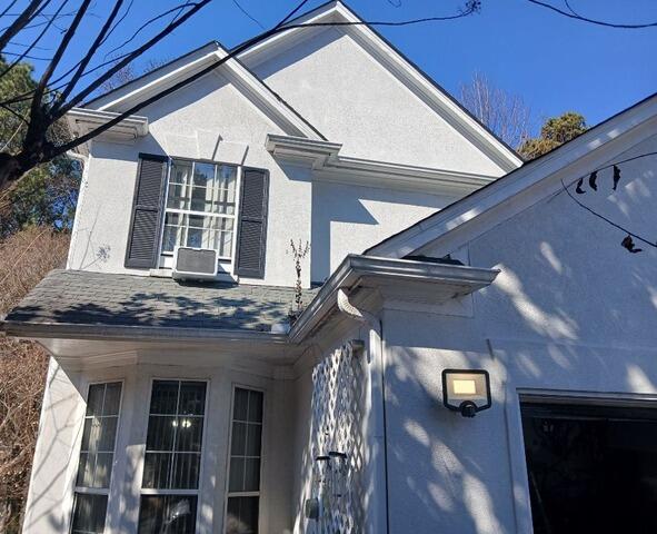 Duluth, GA Gutter Shutter HV in Black | Gutter Installation Contractor - Before Photo