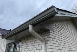 Gutter Shutter Complete Seamless install in Sandy Springs, GA